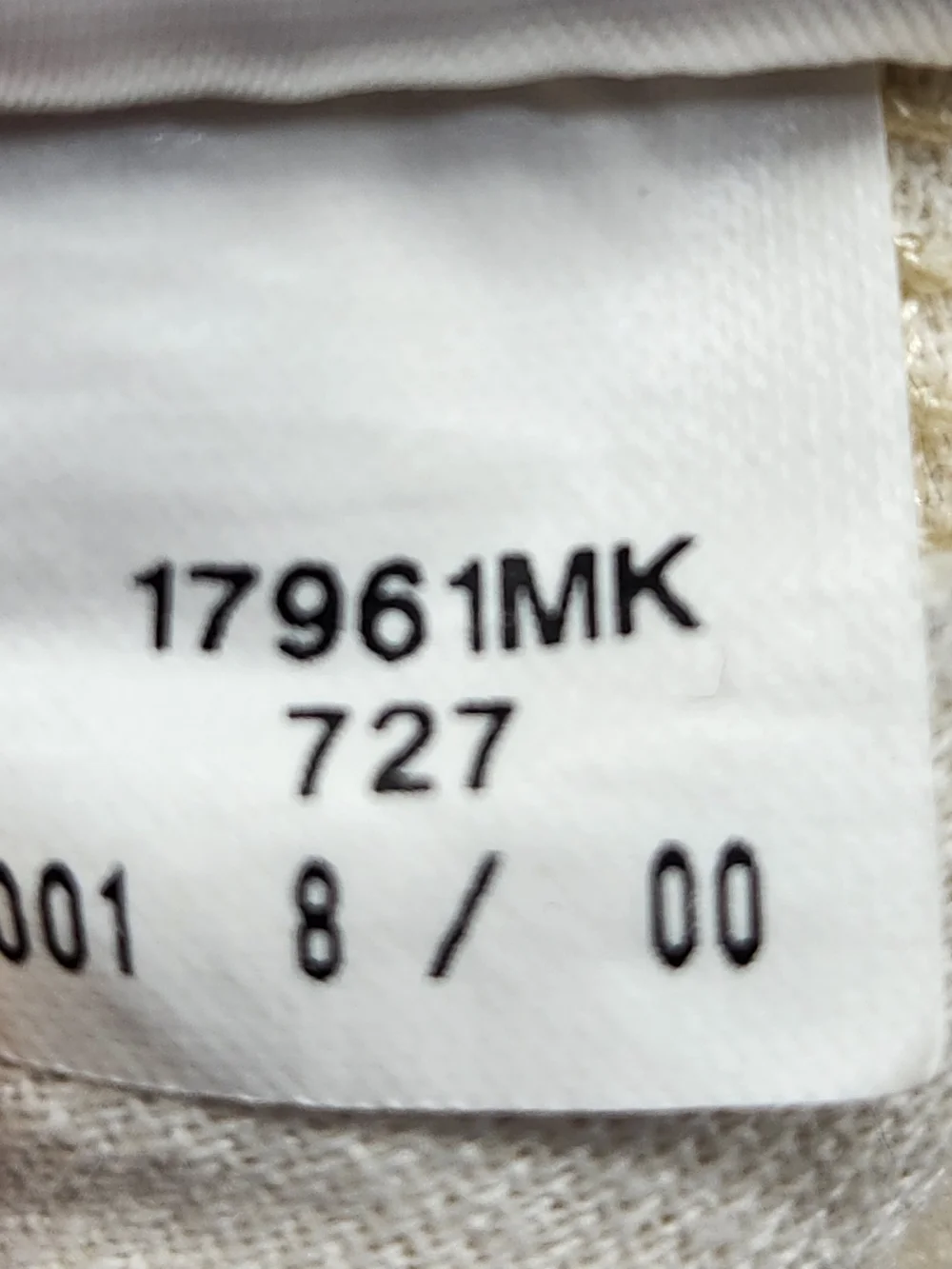 ⭐️Michael Kors Ecru Cream Straight Leg Crop Jeans Size 8 Comfort Stretch
